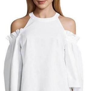 Worthington Women's Cold Shoulder Top Pink Size XL